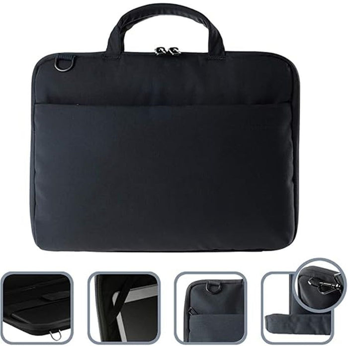 Чанта за лаптоп Tucano - Dark, 14''/MacBook Air/Pro 13'', черна