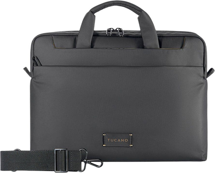 Чанта за лаптоп Tucano - Work Out 5 Slim, 13''/ MacBook Pro 14''/Air/Pro 13'', черна