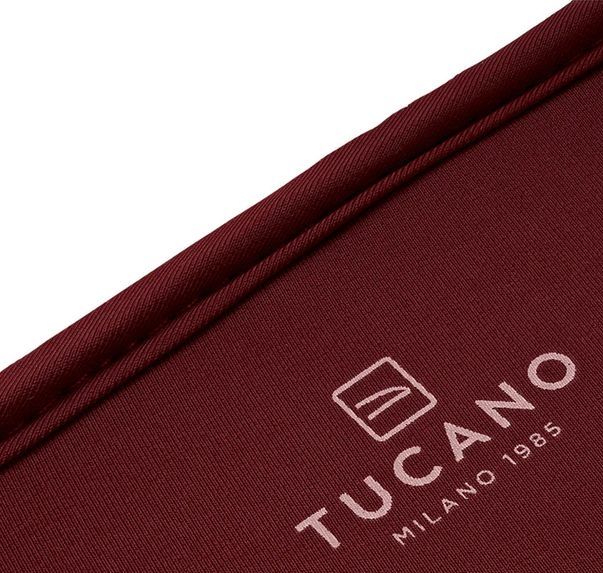 Калъф за лаптоп Tucano - Velluto 2, MacBook Pro 14" / Laptop 13", розов