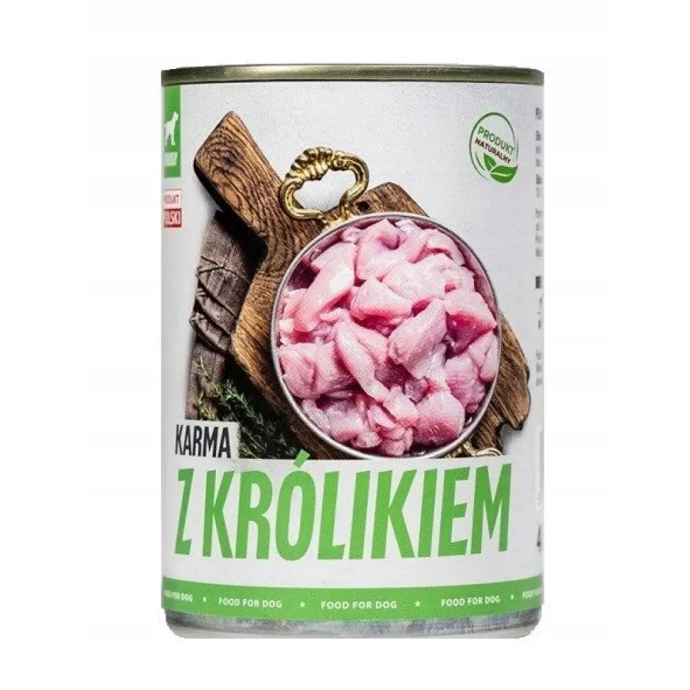 TUF TUF Rabbit food - Мокра храна за кучета - 800гр | Купи от SmartX.bg!