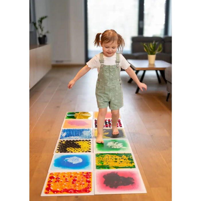 Tullo Сензорна пътека – цветни сензорни плочки с течност 6