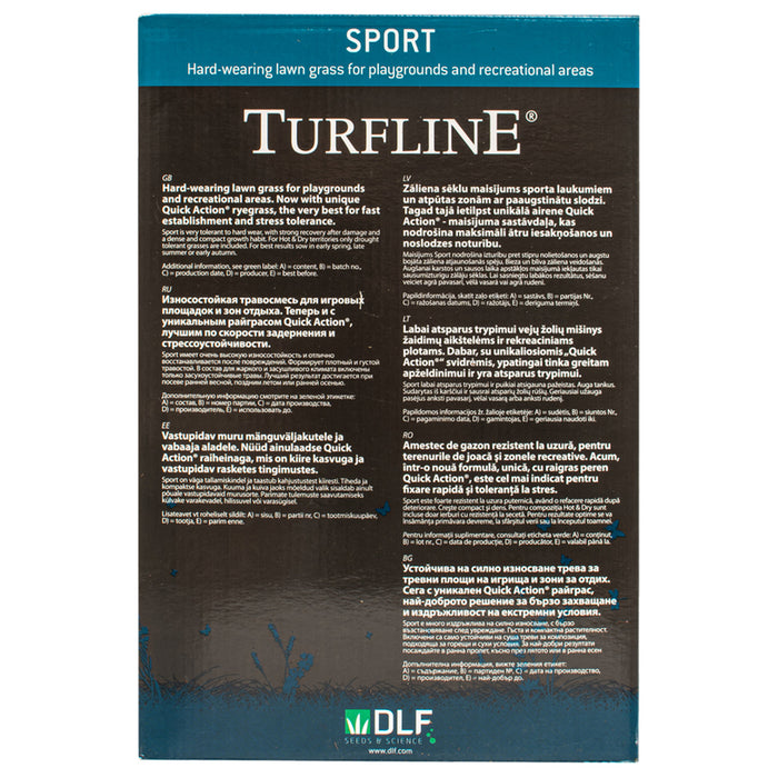ТРЕВНА СМЕСКА ЗА СПОРТНИ ТЕРЕНИ 1KG, 30-40M² TURFLINE