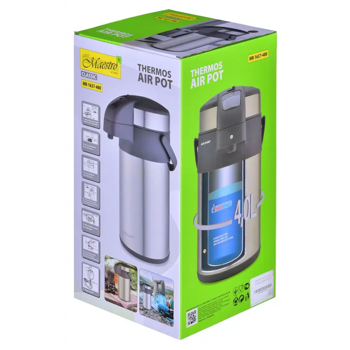 Туристически термос 4 л MR-1637-400-GOLD Maestro