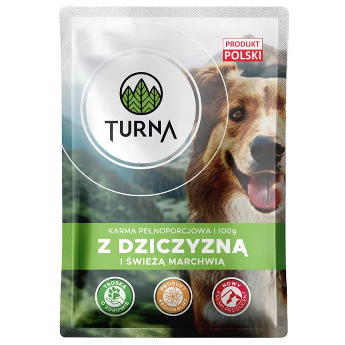 TURNA с дивеч – мокра храна за кучета – 100 г