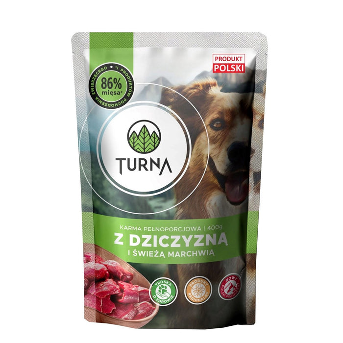 TURNA с дивеч – мокра храна за кучета – 400 г