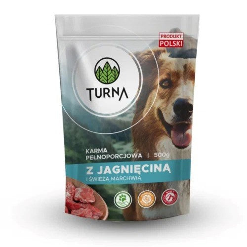 TURNA с агнешко – мокра храна за кучета – 500 г