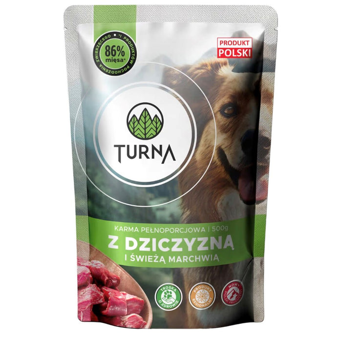 TURNA с дивеч – мокра храна за кучета – 500 г