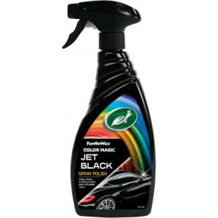 TURTLE WAX HYBRID JET BLACK SPRAY POLISH 500ML Спрей вакса