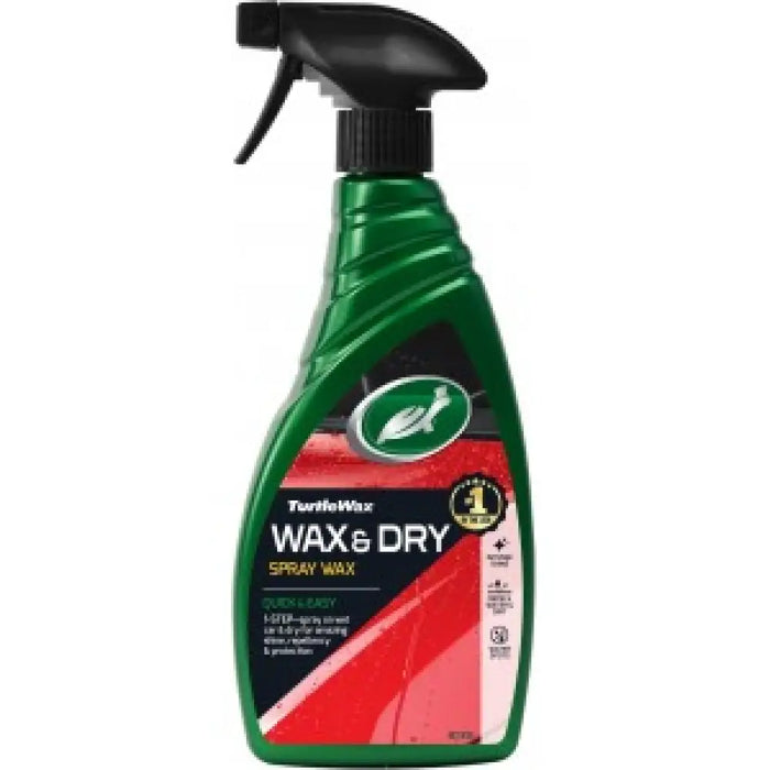 TURTLE WAX WAX&DRY 500ML Спрей вакса
