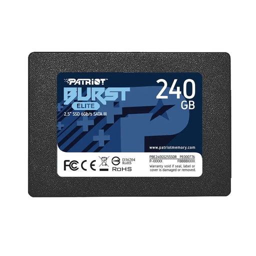 Твърд диск Patriot Burst Elite 240GB SATA3 2.5
