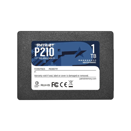 Твърд диск Patriot P210 1TB SATA3 2.5