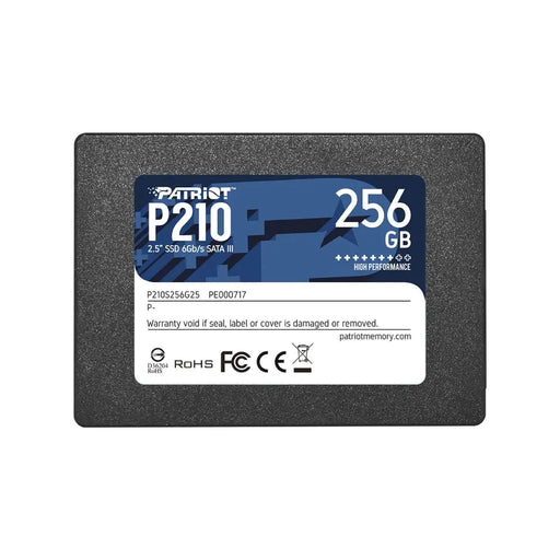 Твърд диск Patriot P210 256GB SATA3 2.5