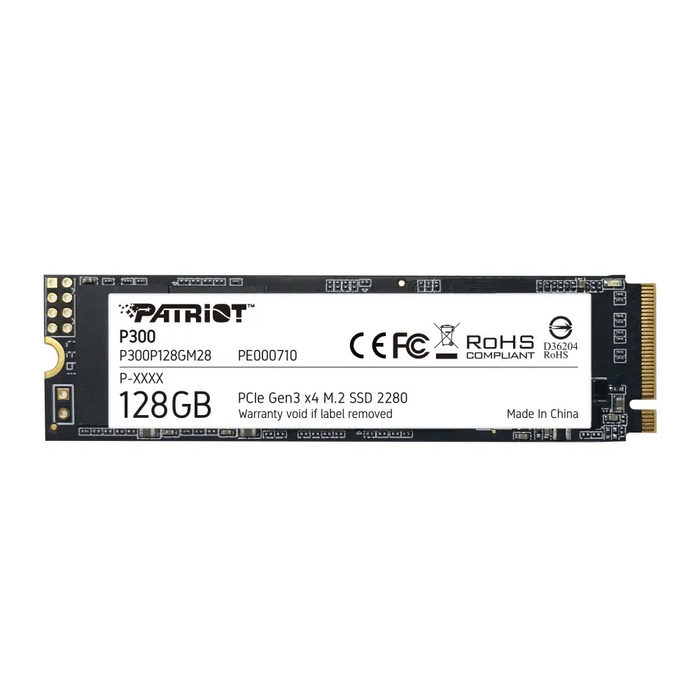 Твърд диск Patriot P300 128GB M.2 2280 PCIE