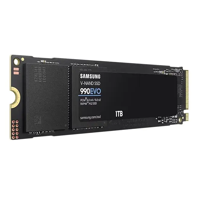 Твърд диск Samsung SSD 990 EVO 1TB PCIe 4.0 NVMe