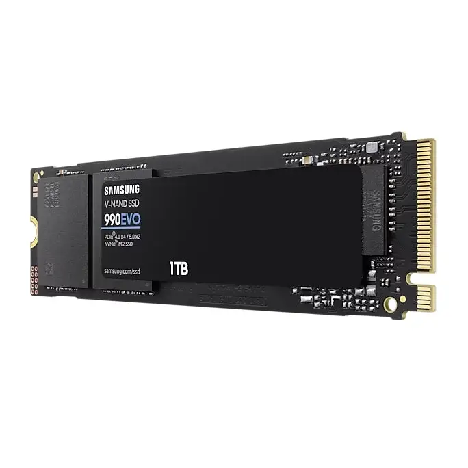 Твърд диск Samsung SSD 990 EVO 1TB PCIe 4.0 NVMe