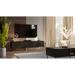 ТВ шкаф Cama CORTINA 4D 200x40x55 черен
