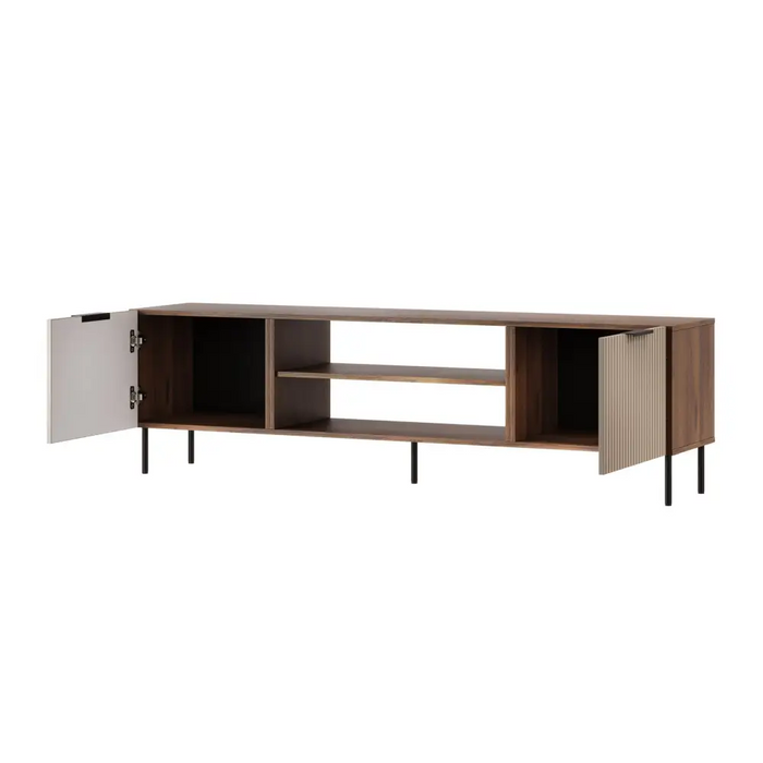 ТВ шкаф Cama ALMERA 180.5x42x52.5 орех/кашмир