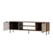 ТВ шкаф Cama ALMERA 180.5x42x52.5 орех/кашмир