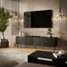 ТВ шкаф Cama LUCCA 4D 200x40x59 черен