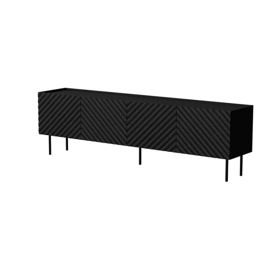 ТВ шкаф Cama LUCCA 4D 200x40x59 черен