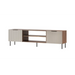 ТВ шкаф Cama ALMERA 180.5x42x52.5 орех/кашмир