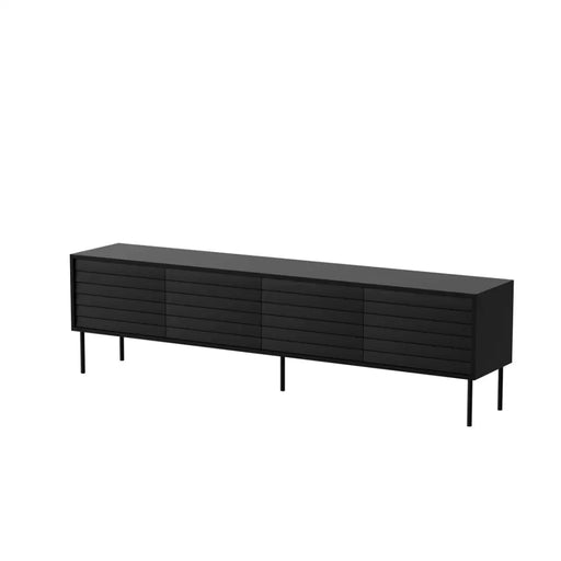 ТВ шкаф Cama CORTINA 4D 200x40x55 черен