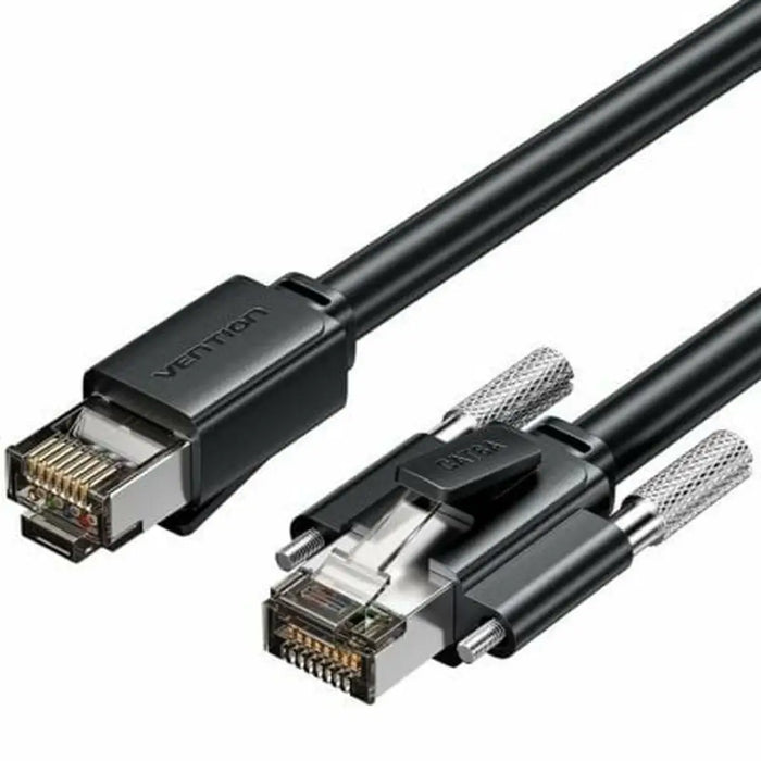 Твърд кабел RJ45 категория 6 FTP Vention IBUBAZ Черен 7 m