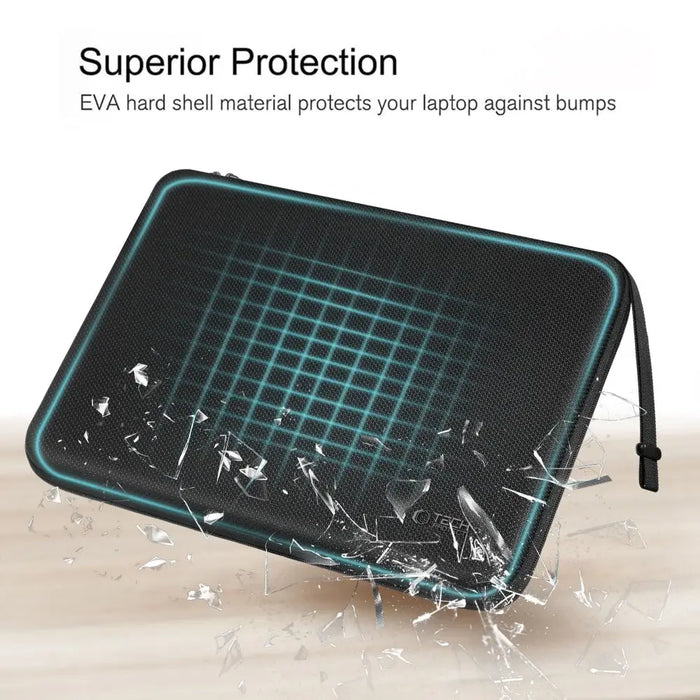Твърд калъф Tech-Protect за лаптоп 15-16’’ - черен