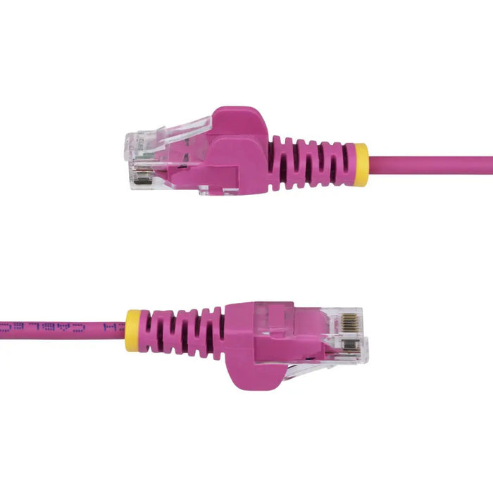 Твърд RJ45 кабел категория 6 UTP Startech N6PAT5MPKS Розов