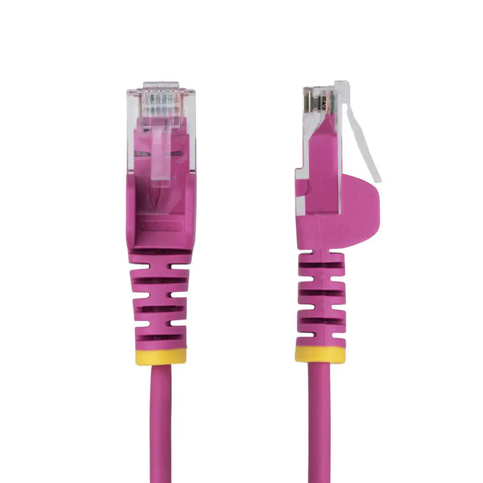 Твърд RJ45 кабел категория 6 UTP Startech N6PAT5MPKS Розов