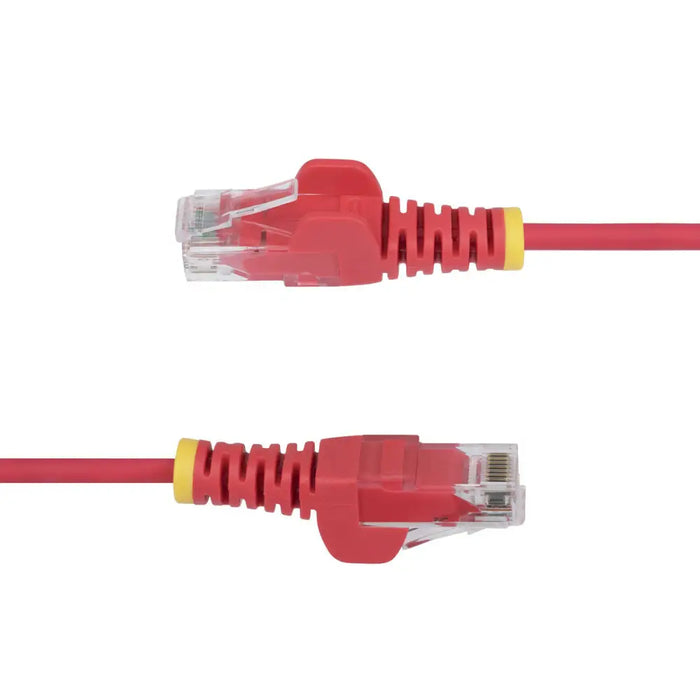Твърд RJ45 кабел категория 6 UTP Startech N6PAT5MRDS Червен