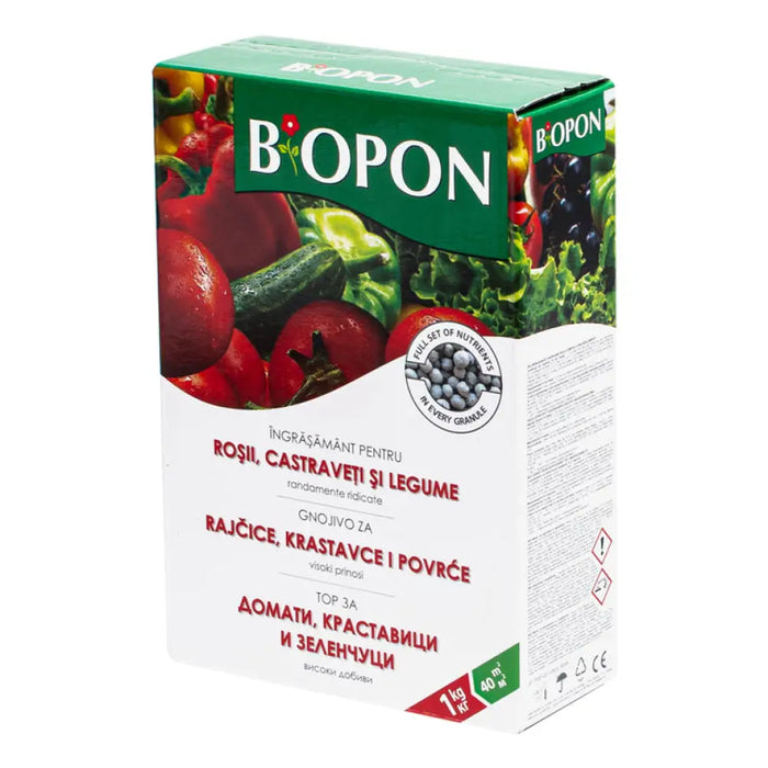 ТВЪРД ТОР ЗА ЗЕЛЕНЧУЦИ 1KG BIOPON