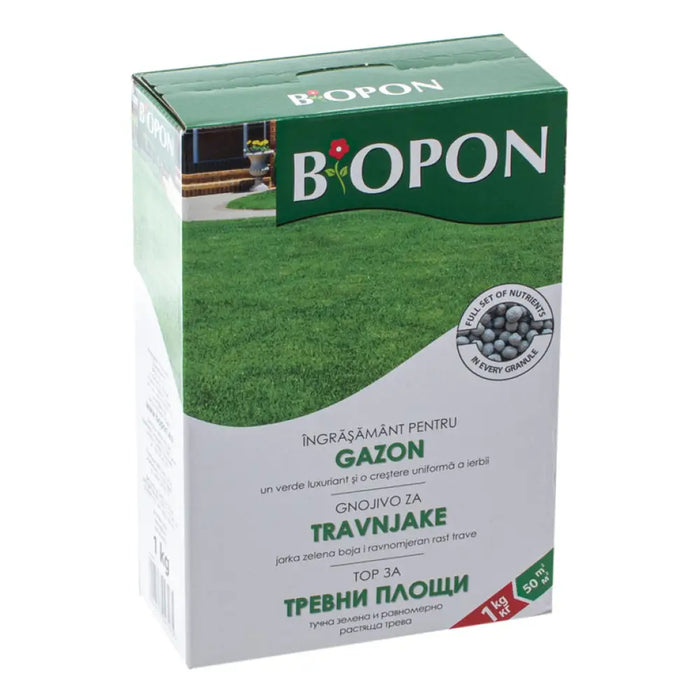 ТВЪРД ТОР ЗА ТРЕВНИ КИЛИМИ 1KG BIOPON