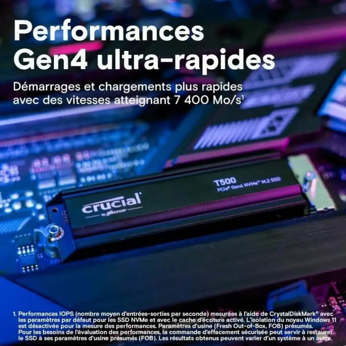 Твърд диск Crucial CT4000T500SSD5 4 TB SSD