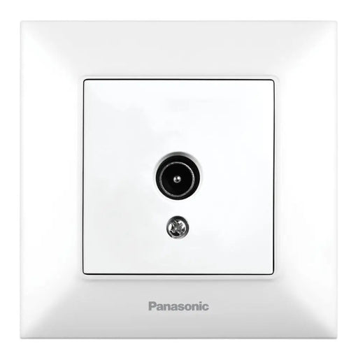 ТВ РОЗЕТКА 12DB БЯЛ PANASONIC Arkedia Slim