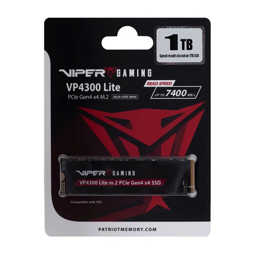 Твърд диск Patriot Memory VP4300 Lite 1 TB SSD
