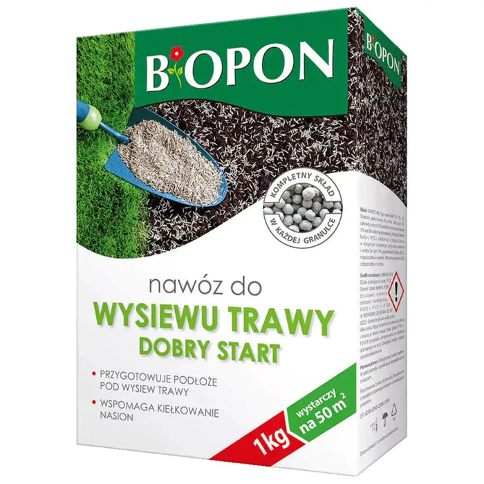 ТВЪРД ТОР ЗА ДОБЪР СТАРТ НА ТРЕВАТА 1KG BIOPON