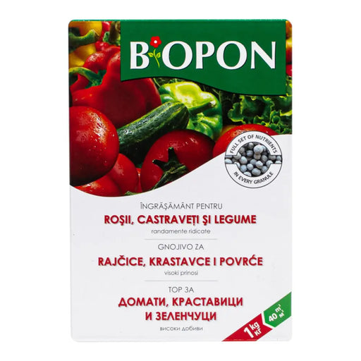 ТВЪРД ТОР ЗА ЗЕЛЕНЧУЦИ 1KG BIOPON