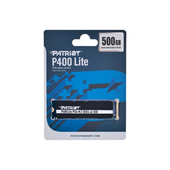 Твърд диск Patriot P400 LITE 500GB M.2 2280 PCIE Gen4 x4