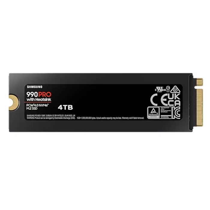 Твърд диск Samsung SSD 990 PRO 4TB Heatsink PCIe