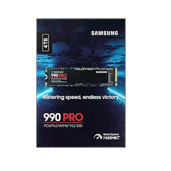 Твърд диск Samsung SSD 990 PRO 4TB PCIe 4.0 NVMe