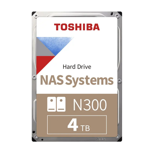 Твърд диск Toshiba N300 4TB (3.5’ 256MB 7200 RPM SATA 6Gb/s)