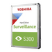 Твърд диск Toshiba S300 4TB (3.5’ 128MB 5900 RPM SATA 6Gb/s)