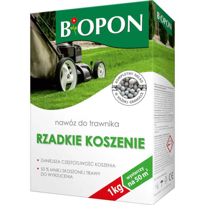 ТВЪРД ТОР ЗА РЯДКО КОСЕНЕ НА ТРЕВАТА 1KG BIOPON