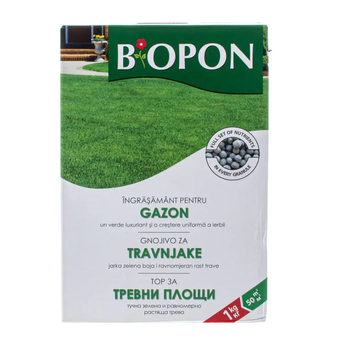 ТВЪРД ТОР ЗА ТРЕВНИ КИЛИМИ 1KG BIOPON