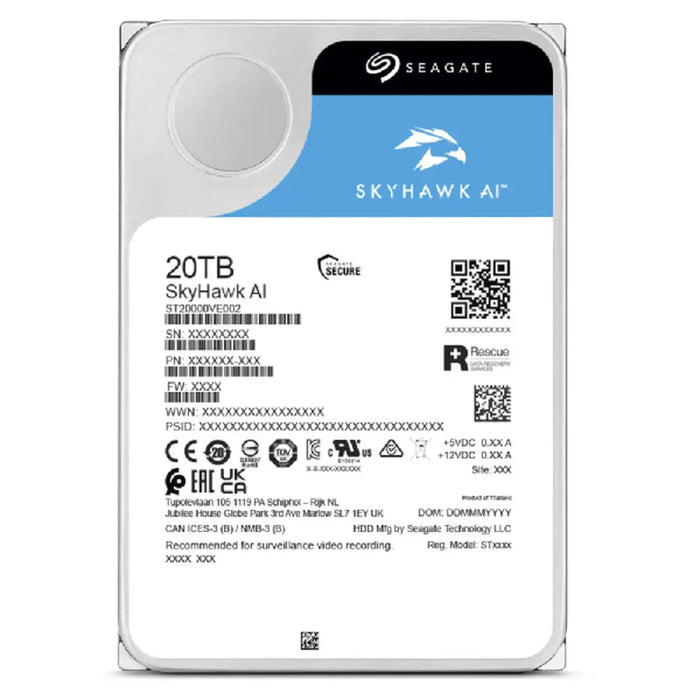 Твърд диск Seagate ST20000VE003 3,5’’ 20 TB