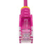 Твърд RJ45 кабел категория 6 UTP Startech N6PAT5MPKS Розов