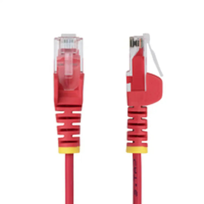Твърд RJ45 кабел категория 6 UTP Startech N6PAT5MRDS Червен