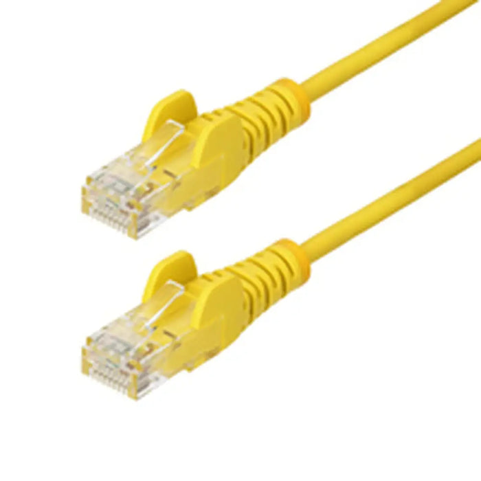 Твърд RJ45 кабел категория 6 UTP Startech N6PAT5MYLS Жълт 5