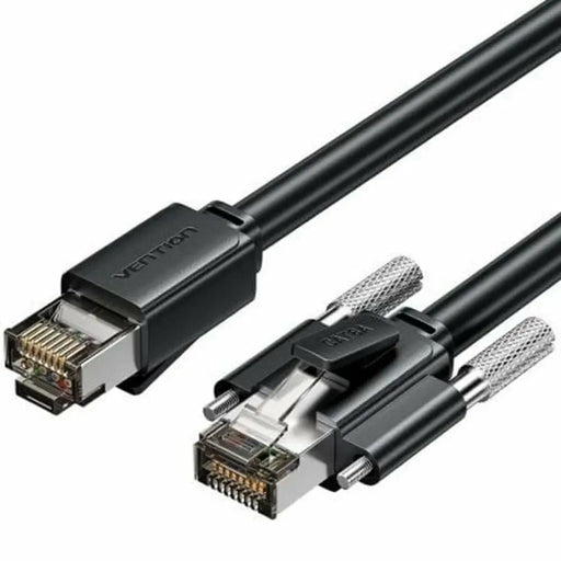 Твърд кабел RJ45 категория 6 FTP Vention IBUBL Черен 10 m